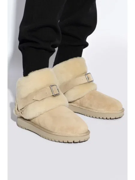 Semišové kotníkové boty Burberry