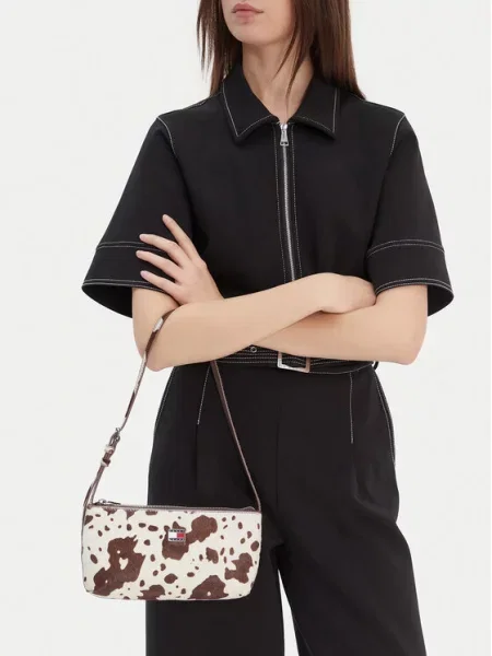 Torebka Tommy Jeans brązowa
