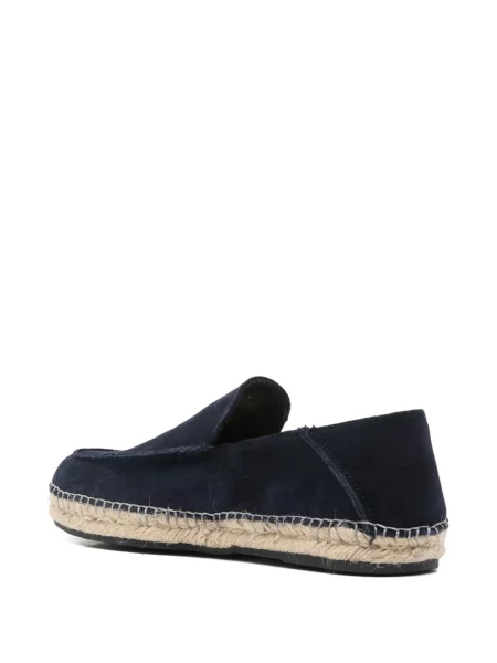 Szarvasbőr loafer Guess kék