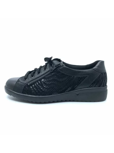 Sneakersy Solidus skórzane czarne