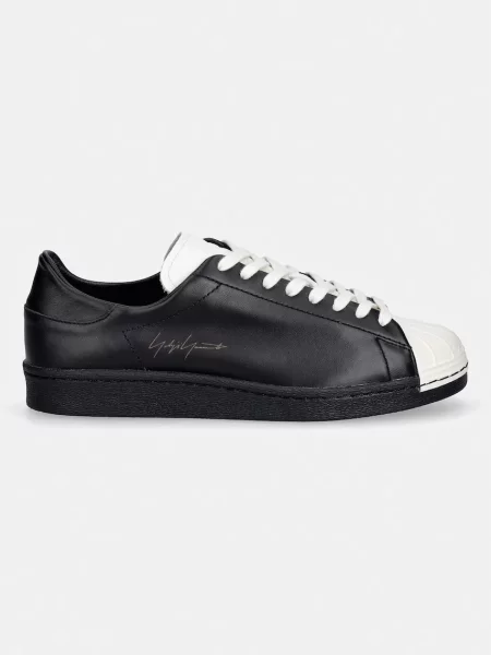 SUPERSTAR sneakers δερμάτινα μαύρο