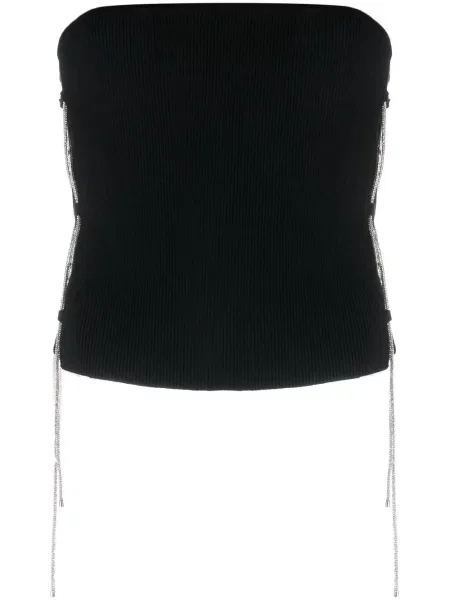 Sutien Giuseppe Di Morabito de cristal negru