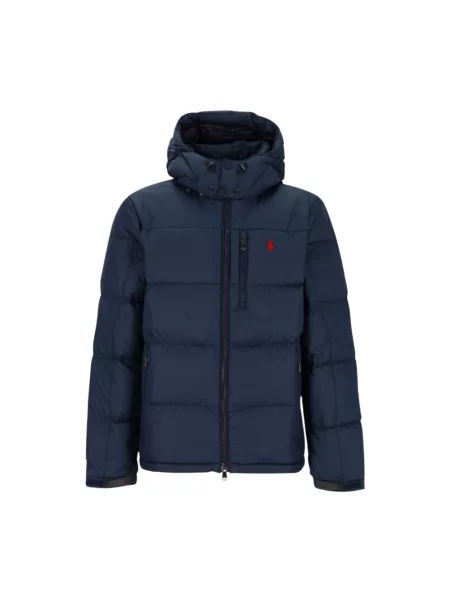 Kurtka puchowa Polo Ralph Lauren niebieska