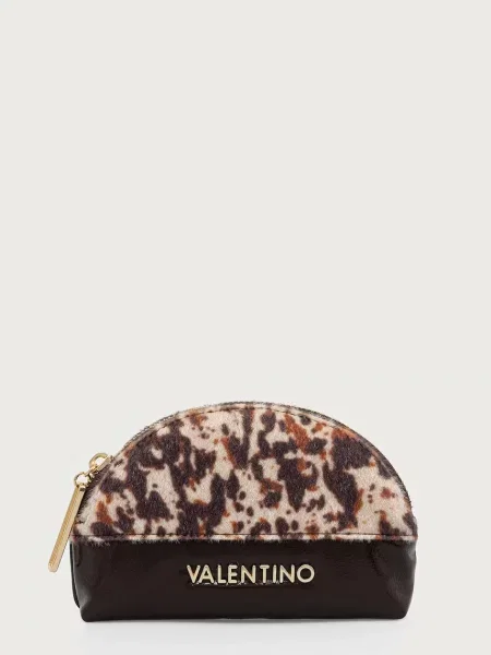 Valentino Bags kosmetyczka LINE brązowa