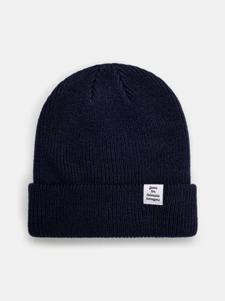 Шапка Human Made Classic Beanie синій