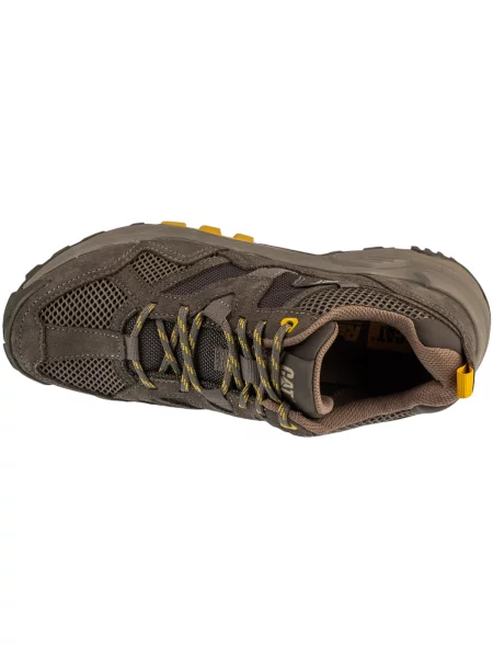 Pantofi Caterpillar din piele de căprioară maro