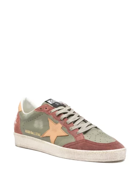 Δερμάτινα sneakers Golden Goose Ball Star πράσινο