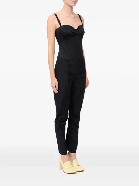 Pantaloni Mm6 Maison Margiela negru