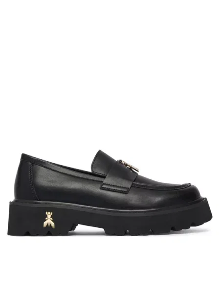Pantofi loafer Patrizia Pepe negru