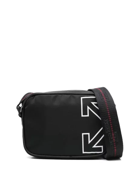Geantă messenger Off-white alb