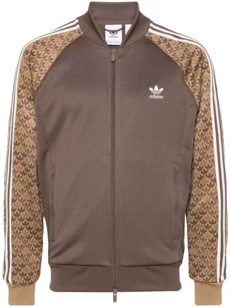 Haftowane sneakersy Adidas Adilette skórzane białe