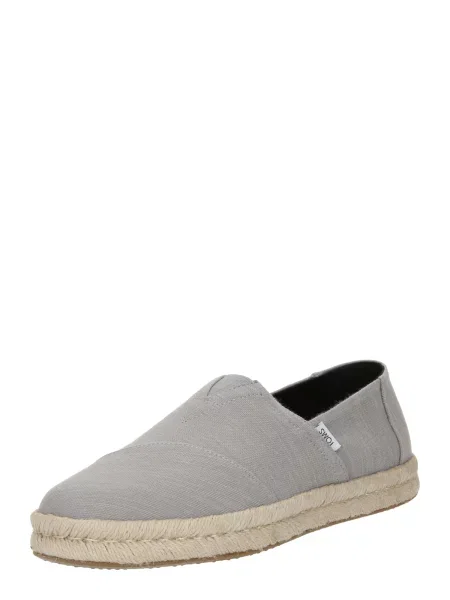 TOMS Espadrilky Alp / svetlosivá béžová