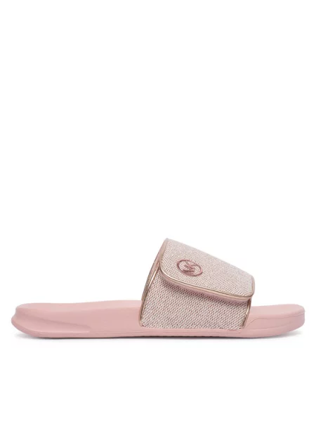 Šľapky MICHAEL Michael Kors Jett Darby ružová
