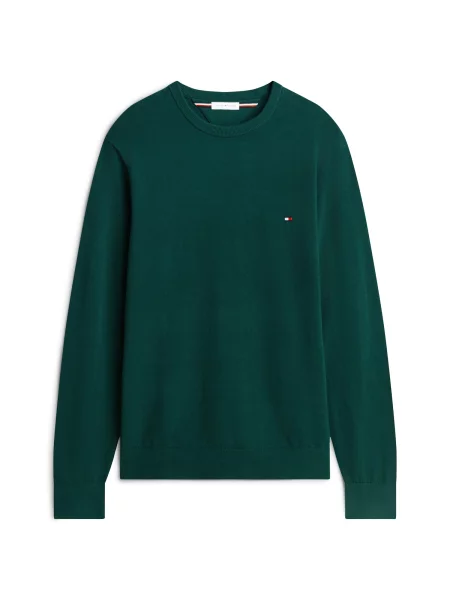 Tommy Hilfiger Pulover Essential verde