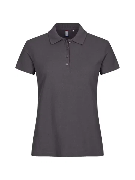 Clique Basic Polo – wygodne dopasowanie – Metal grey szara