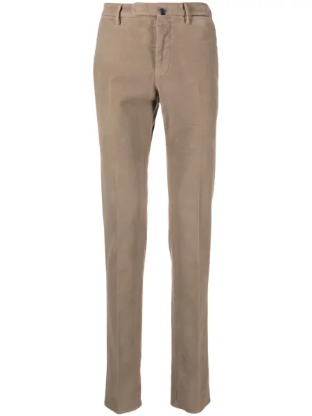 Pantaloni chino Incotex maro