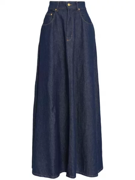 Fustă din denim Amapô albastru