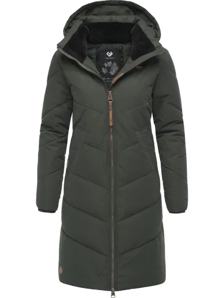 Ragwear Palton de iarnă Rebelka închis verde