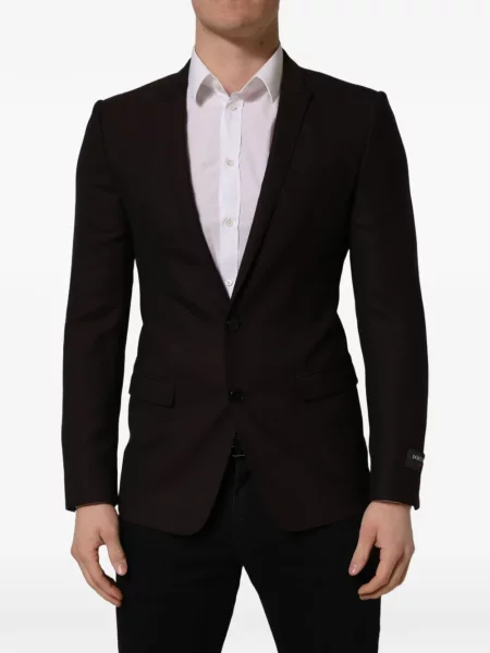 Geacă Dolce & Gabbana maro