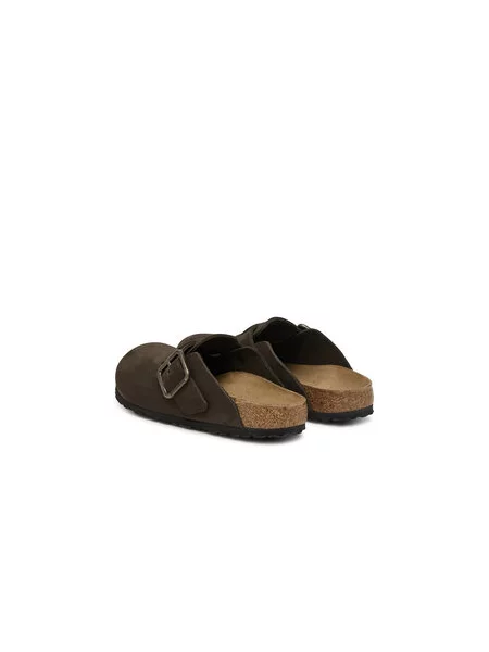 Natikači Birkenstock Boston Wire Buckle Temno rjava