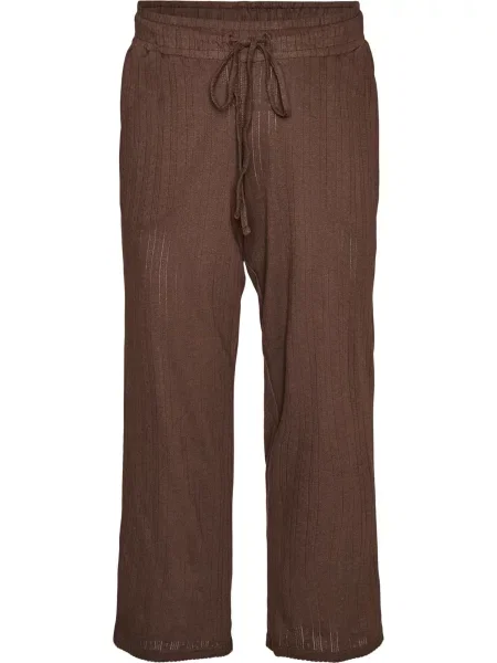 Zizzi Spodnji del pižame Pointy čokolada