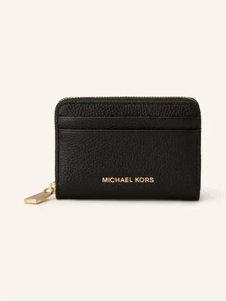 MICHAEL Michael Kors portfel skórzany czarny