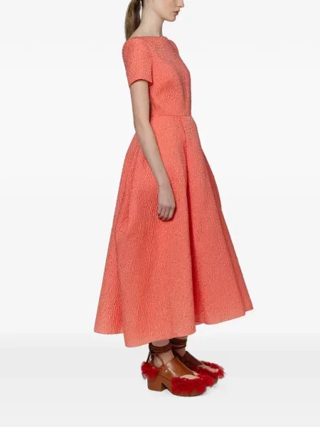 Rochie midi Roksanda portocaliu