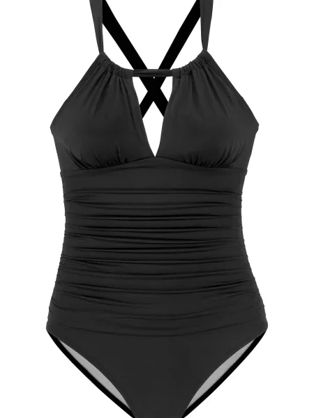 S.Oliver Costum de baie întreg negru