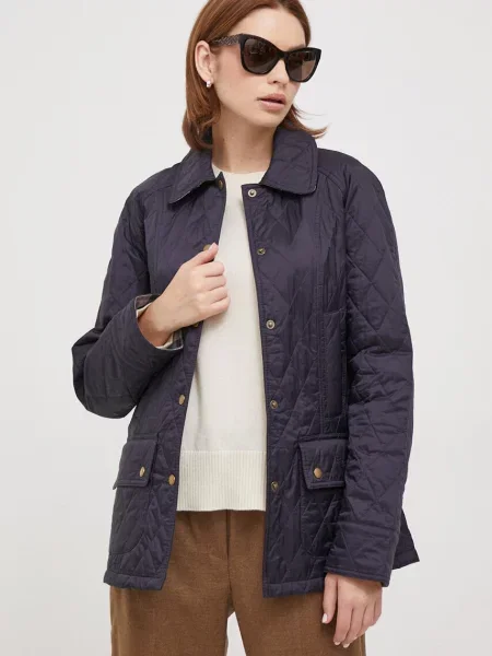 Barbour kurtka Beadnell Quilted Jacket granatowy przejściowa
