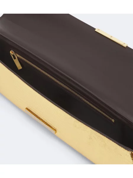 Kožená listová kabelka Balmain