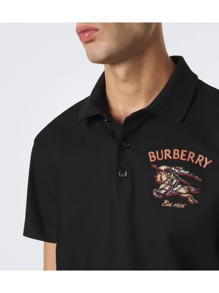 Tricou polo Burberry negru