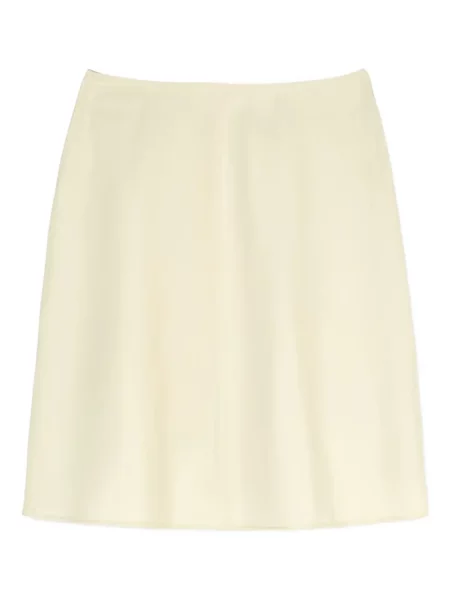 Fustă midi Marc O'polo până la genunchi galben