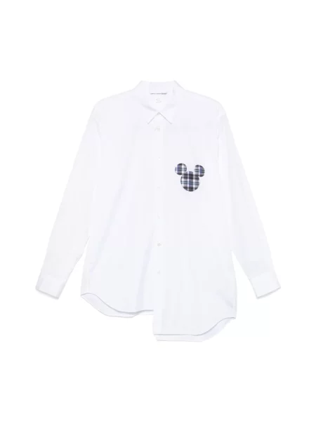 Koszula Comme Des Garcons z długim rękawem biała