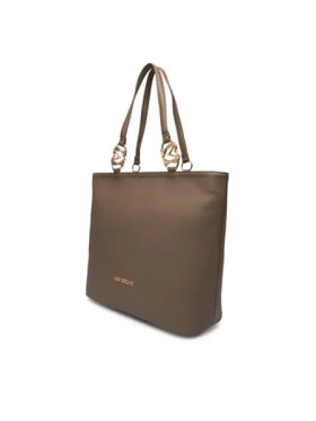 LOVE MOSCHINO Rankinė ruda