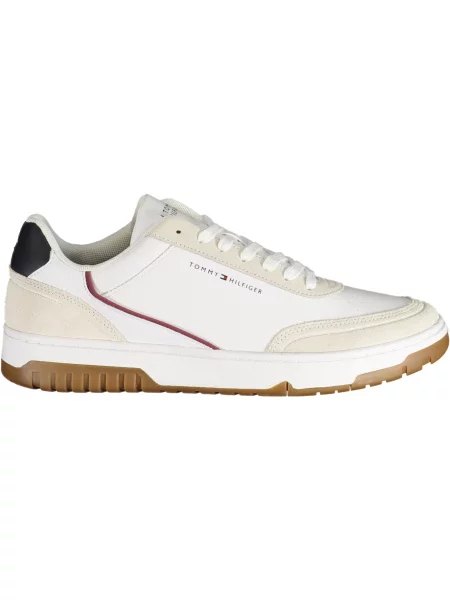 Sneakerși Tommy Hilfiger alb