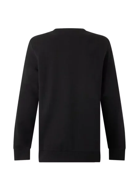 Pulover Diesel cu decolteu rotund cu autograf negru