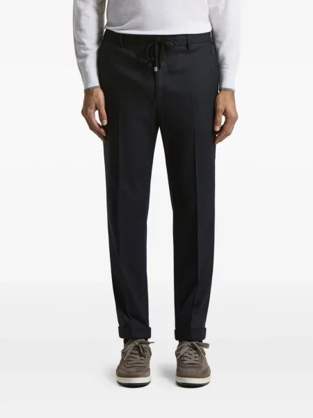 Pantaloni Peserico albastru