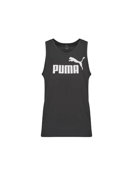 Majica Puma brez rokavov z avtogramom črna