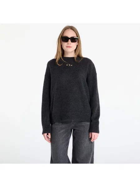 Меланжевий светр Diesel сірий