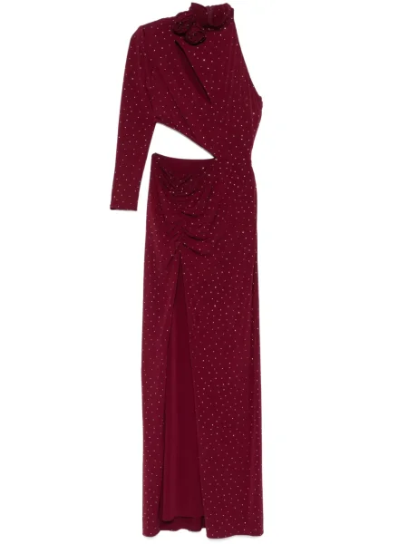 Rochie maxi Nissa de costum roșu