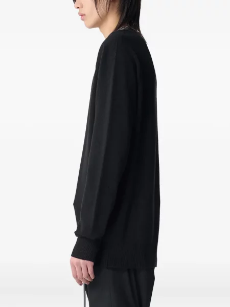 Pulover Ann Demeulemeester tricotate negru