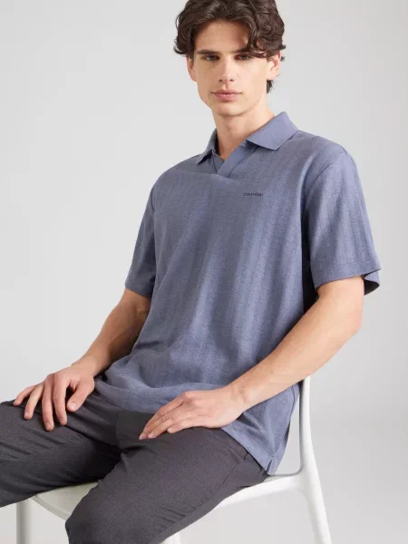 Calvin Klein Jeans Tricou amestec albastru