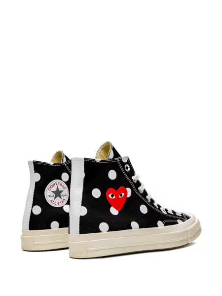 Tenisky Comme Des Garçons Play X Converse černé