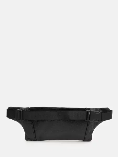 Borsa Leather Поясна сумка Шкіра чорний