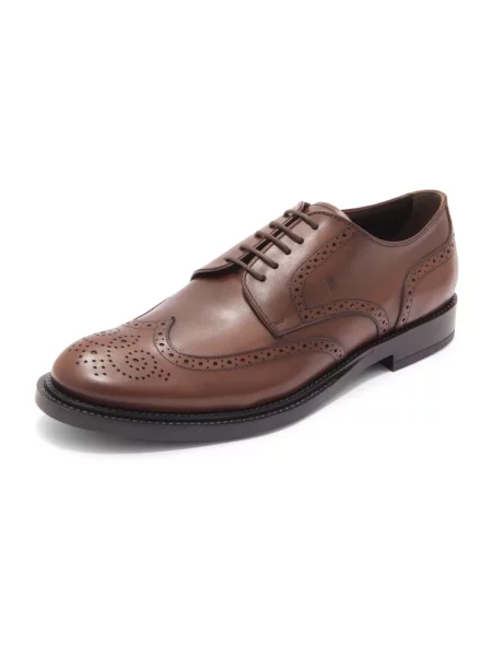 Derby Tod's skórzany brązowy