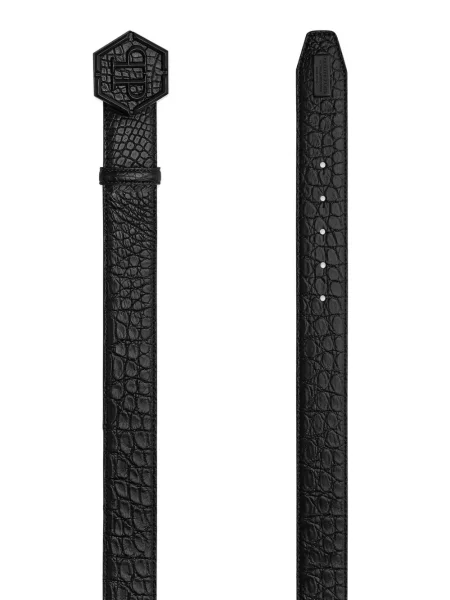 Pásek Philipp Plein černý