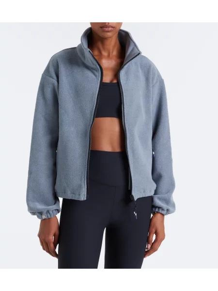Geacă The Upside din fleece albastru