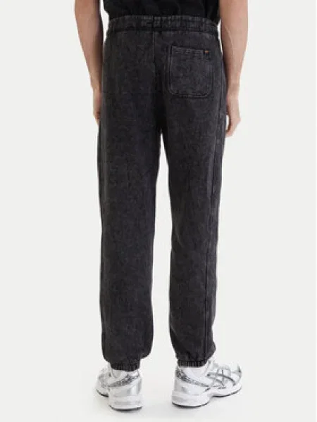 Alpha Industries Teplákové nohavice Vintage Basic čierna