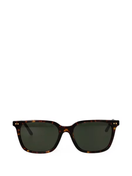 Ochelari de soare Polo Ralph Lauren Eyewear cu dungi maro