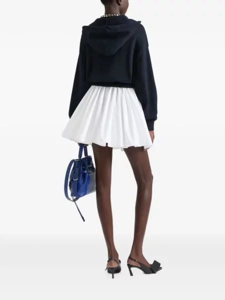 Fusta mini Givenchy cu cordon alb